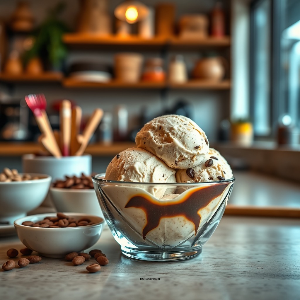 Ingredients You'll Need - coffee ice cream recipe without eggs