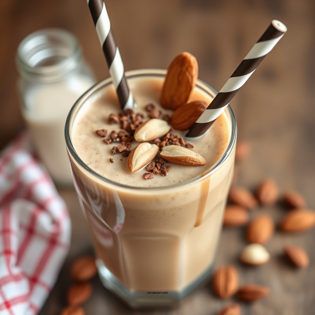 Coffee Almond Joy Smoothie - coffee smoothie recipes