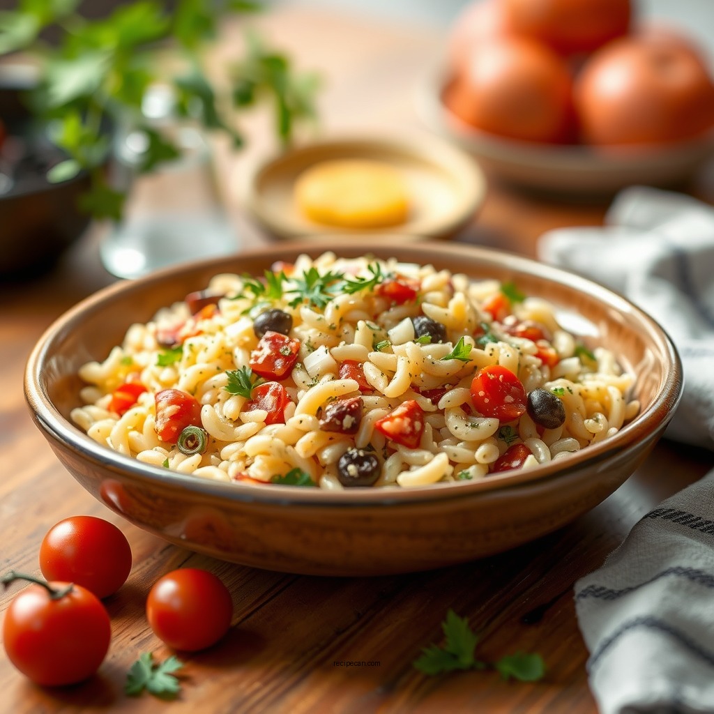 Cold Orzo Salad with Mayo Recipes for Refreshing Meals - cold orzo salad with mayo recips