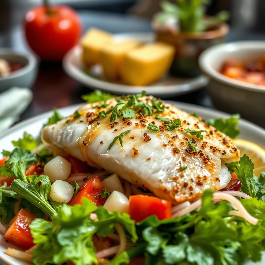 Classic Cold Tilapia Salad - cold talapia salad recipes