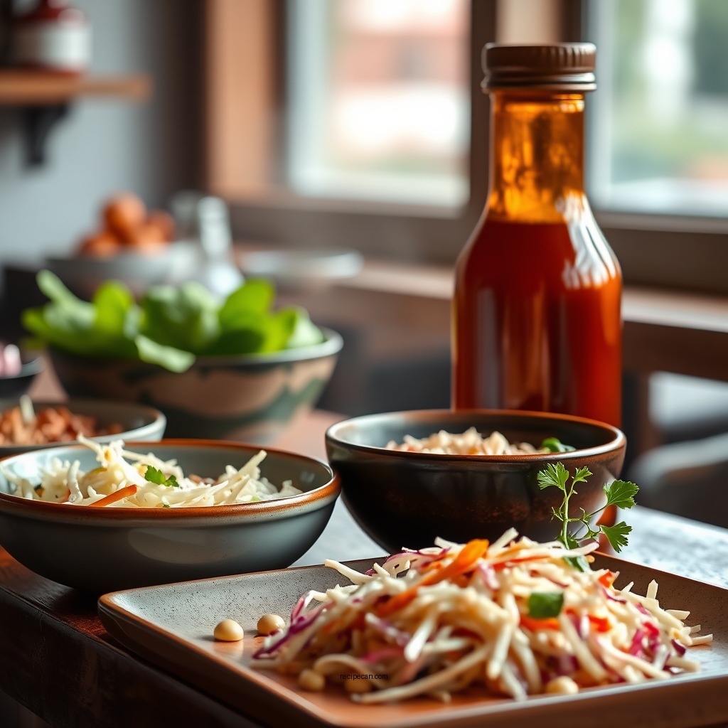 The Perfect Dressing - coleslaw asian recipe