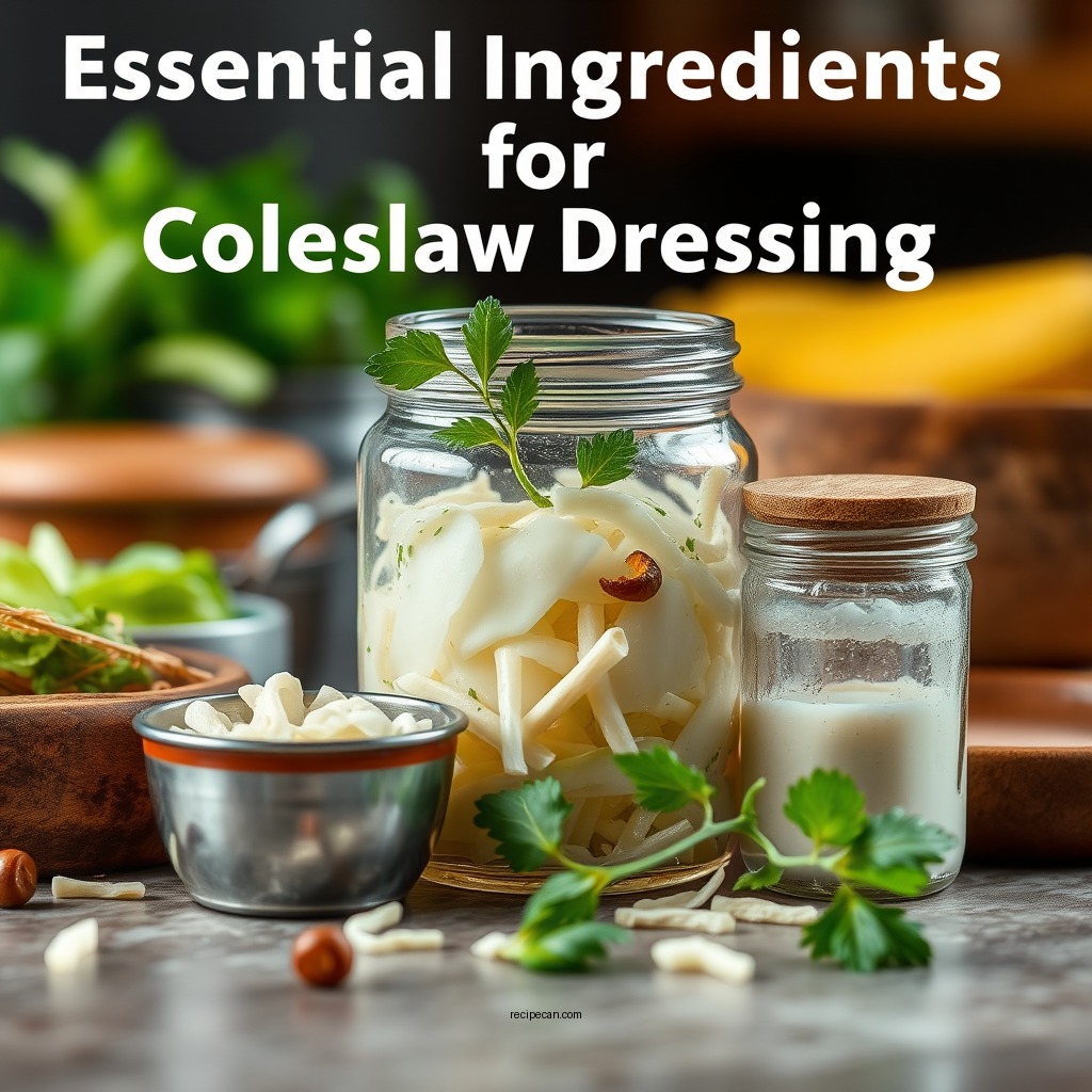 Essential Ingredients for Coleslaw Dressing - coleslaw dressing recipe easy
