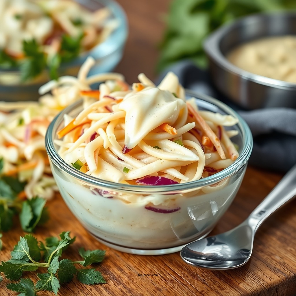 Ingredients for Coleslaw Dressing - coleslaw dressing recipe