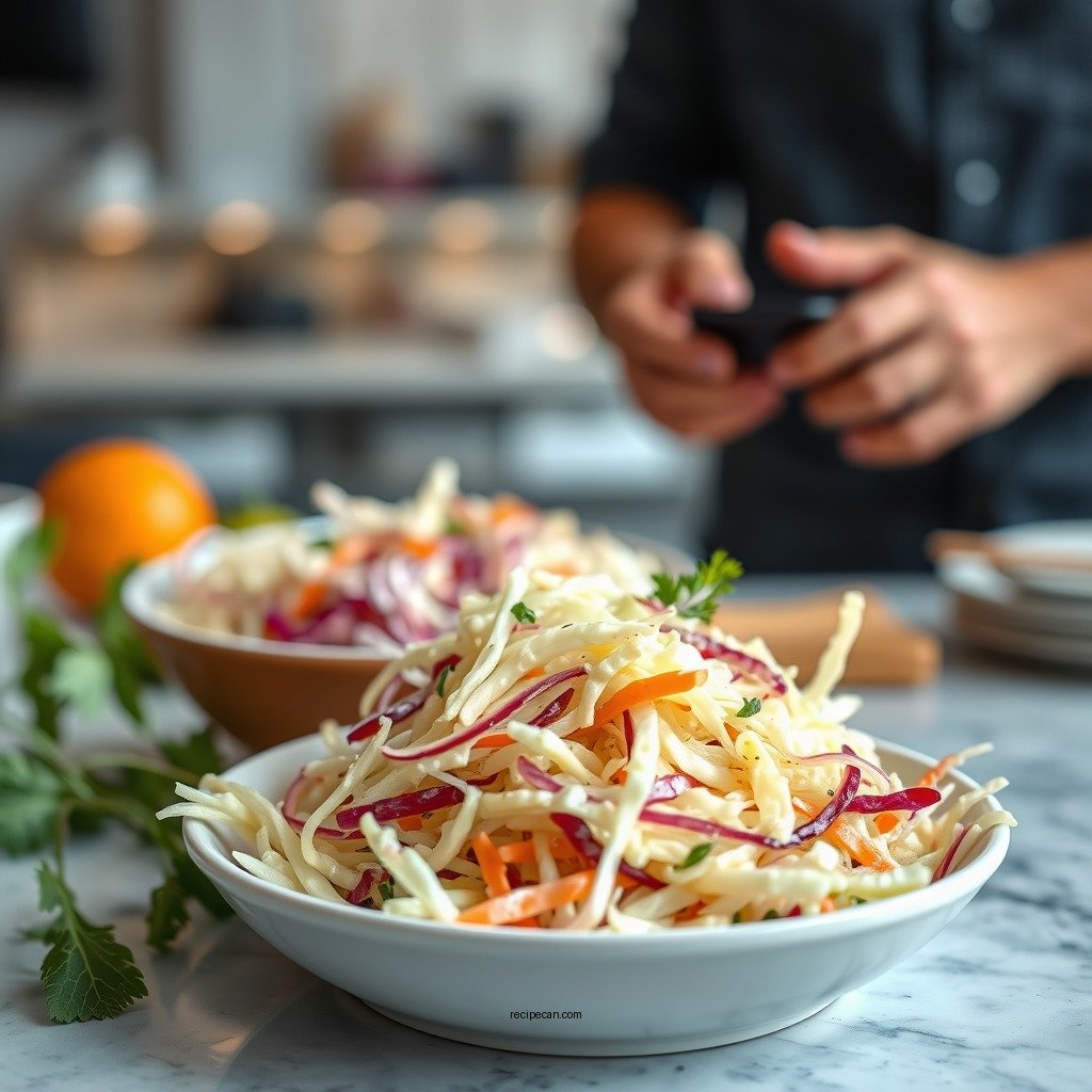 Ingredients for a Healthy Coleslaw Dressing - coleslaw dressing recipe without mayonnaise