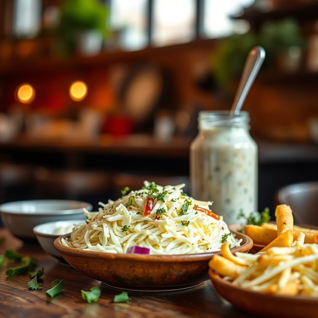 Classic Creamy Coleslaw Dressing - coleslaw dressing recipes