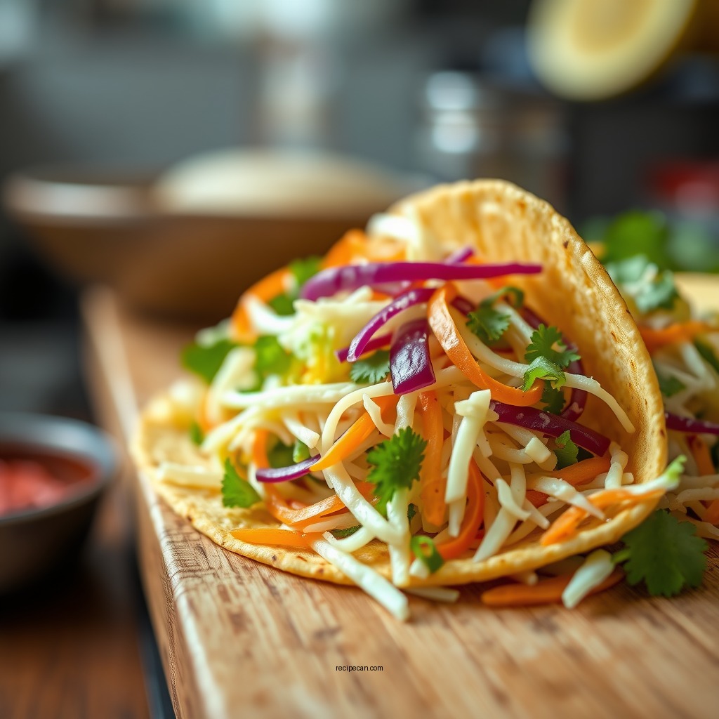Key Ingredients for Fish Taco Coleslaw - coleslaw for fish tacos recipe