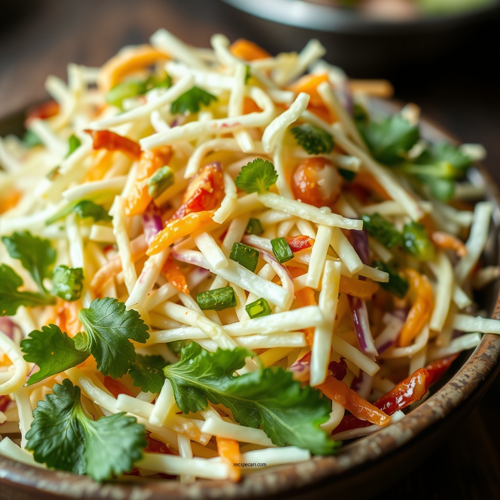 Ingredients for Keto Coleslaw - coleslaw keto recipe