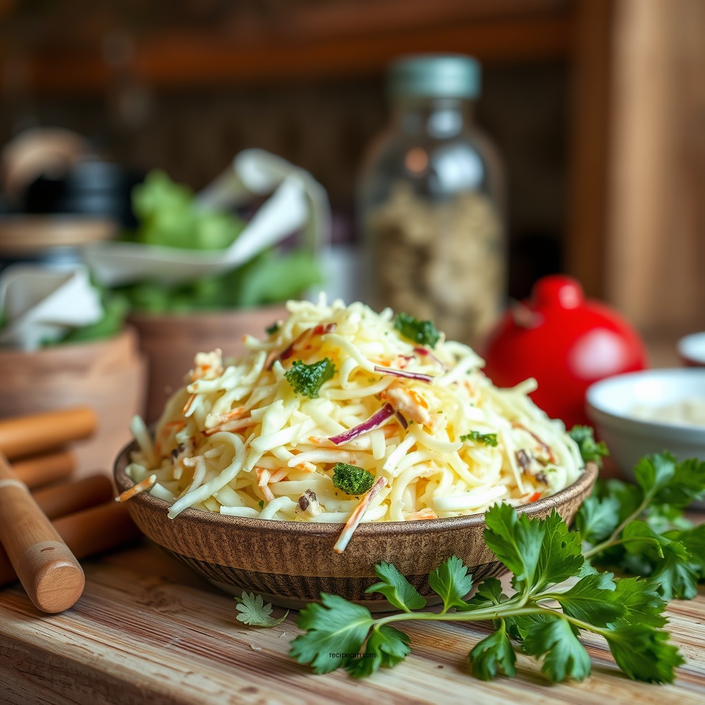 Ingredients You'll Need - coleslaw recipe creamy