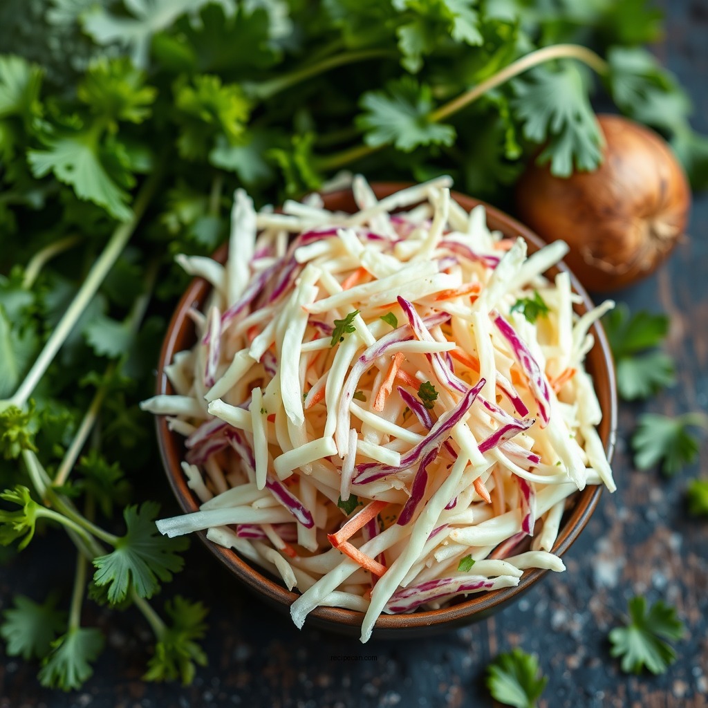 Essential Ingredients for Easy Coleslaw - coleslaw recipe easy