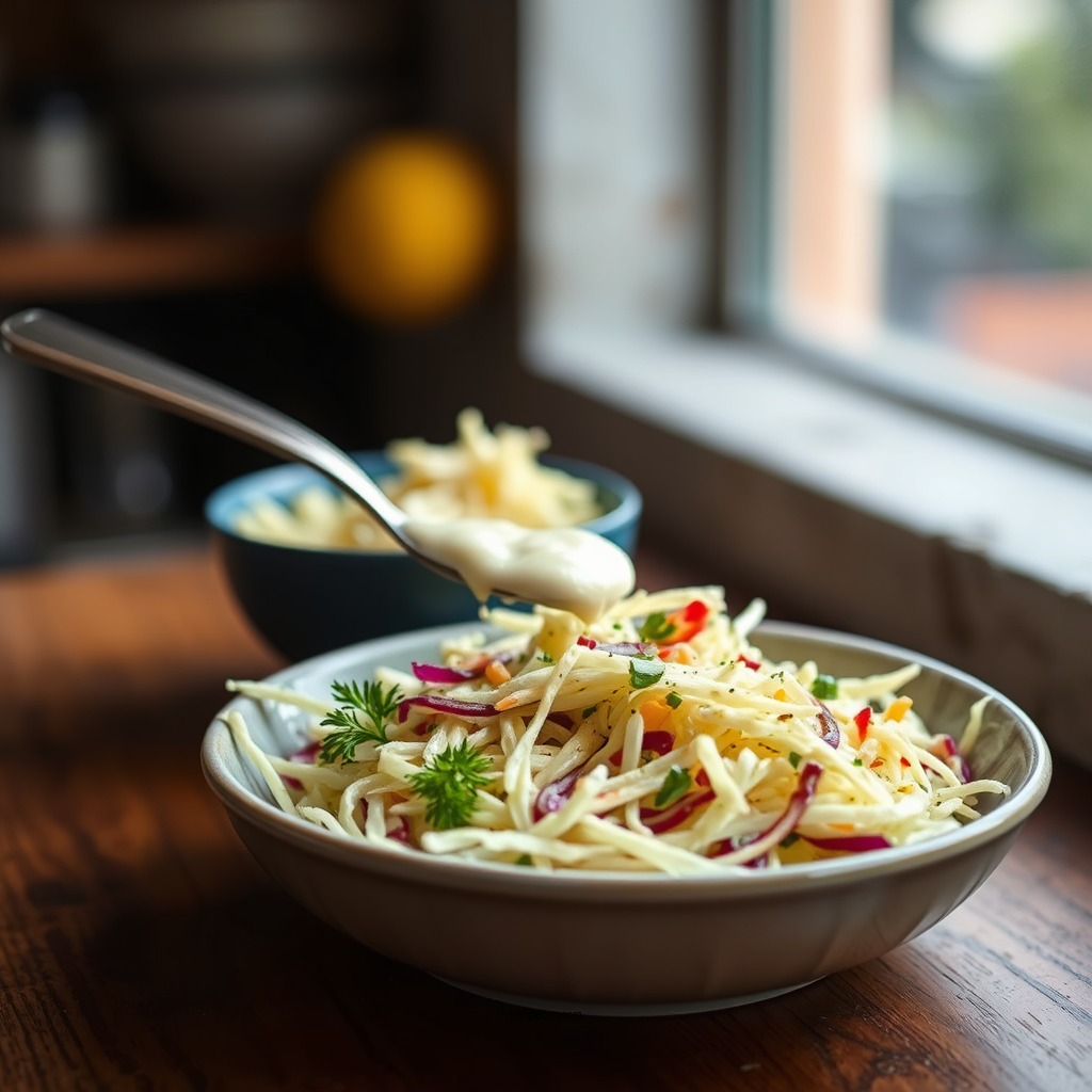 Tangy Dressing Options - coleslaw recipe no mayo