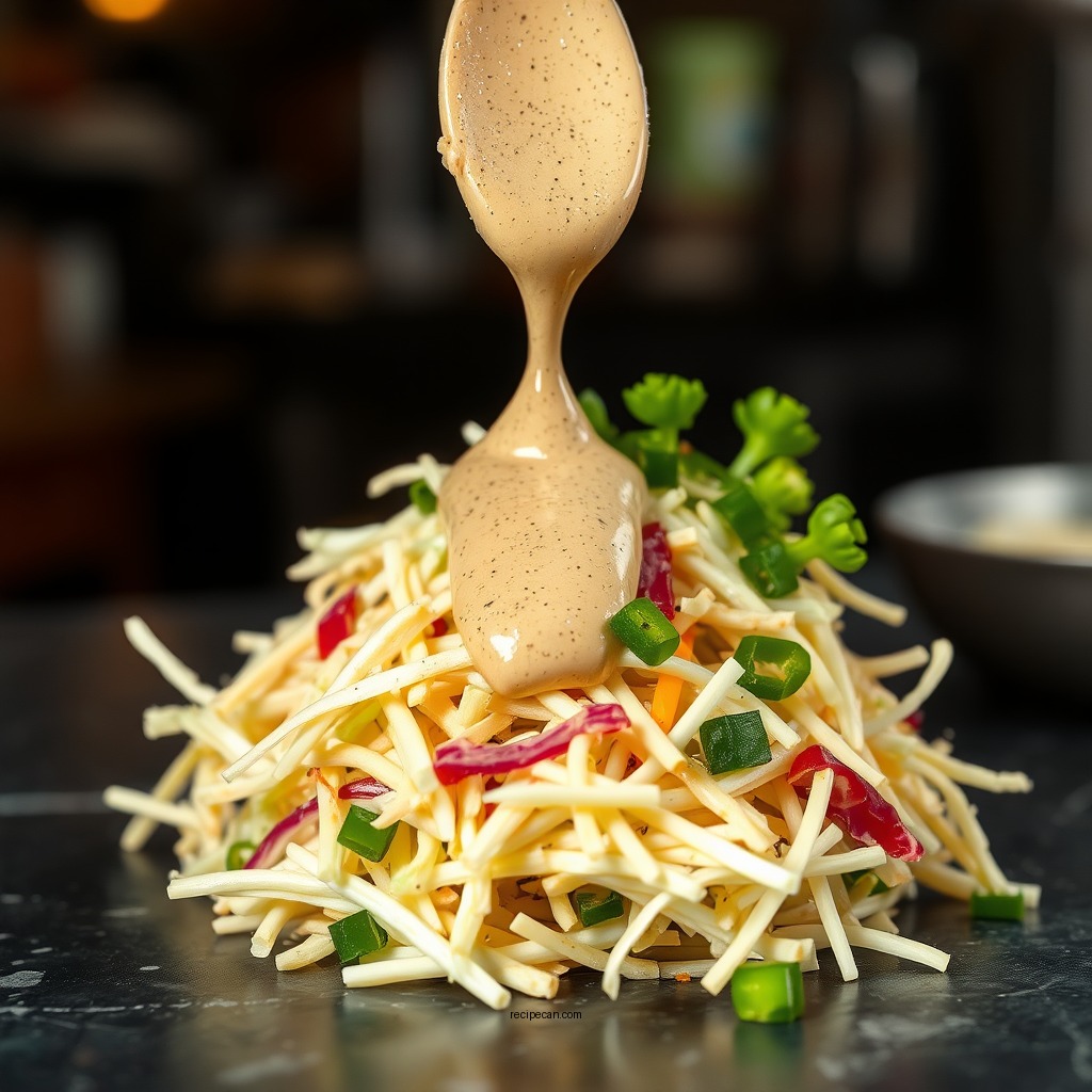 Simple Dressing Options - coleslaw recipe with bagged coleslaw
