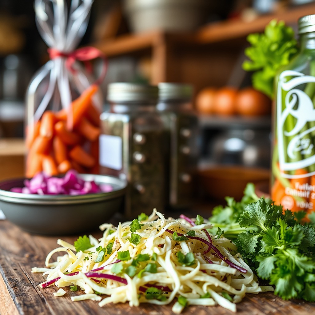 Ingredients You'll Need - coleslaw recipe with celery seed