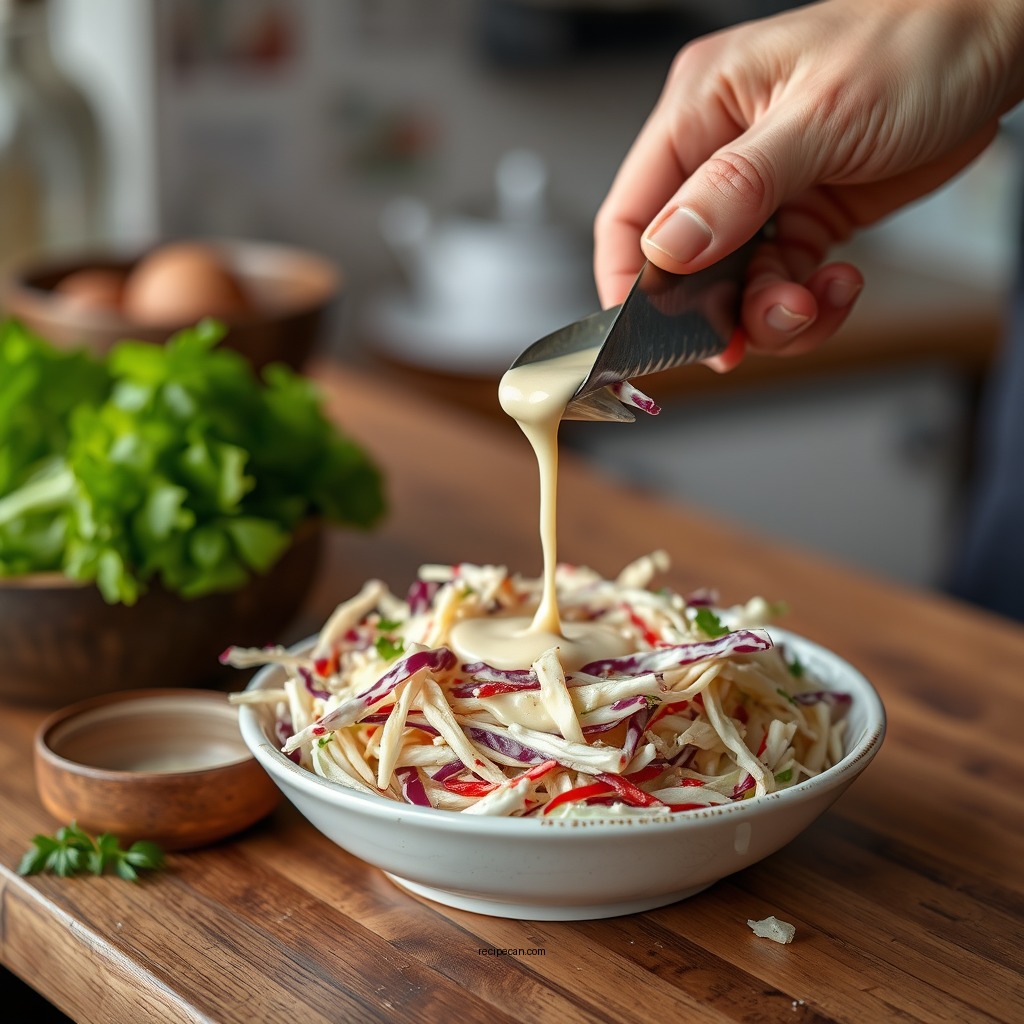 Dressing Options - coleslaw salad recipe