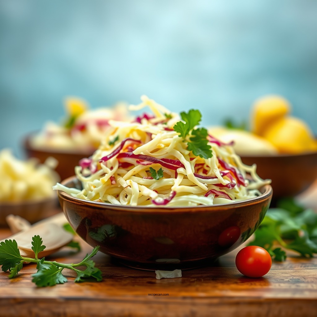 Ingredients You’ll Need - coleslaw salad recipe