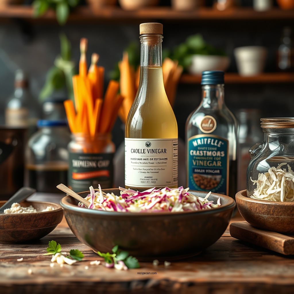 Ingredients You’ll Need - coleslaw vinegar recipe
