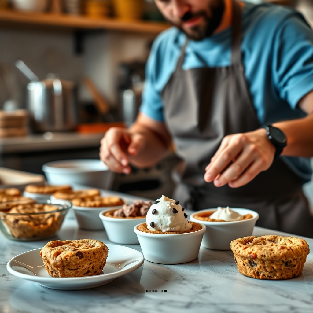 Step-by-Step Recipe Instructions - cookie bowls for ice cream recipe