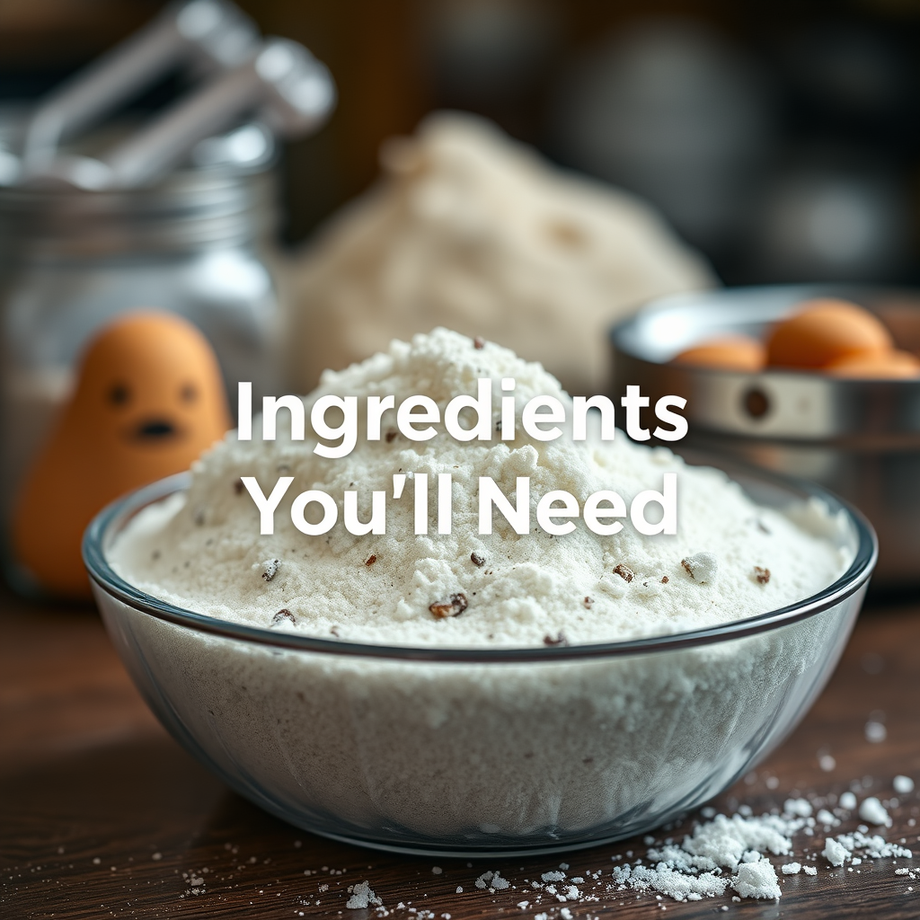 Ingredients You'll Need - cookie brownie recipe