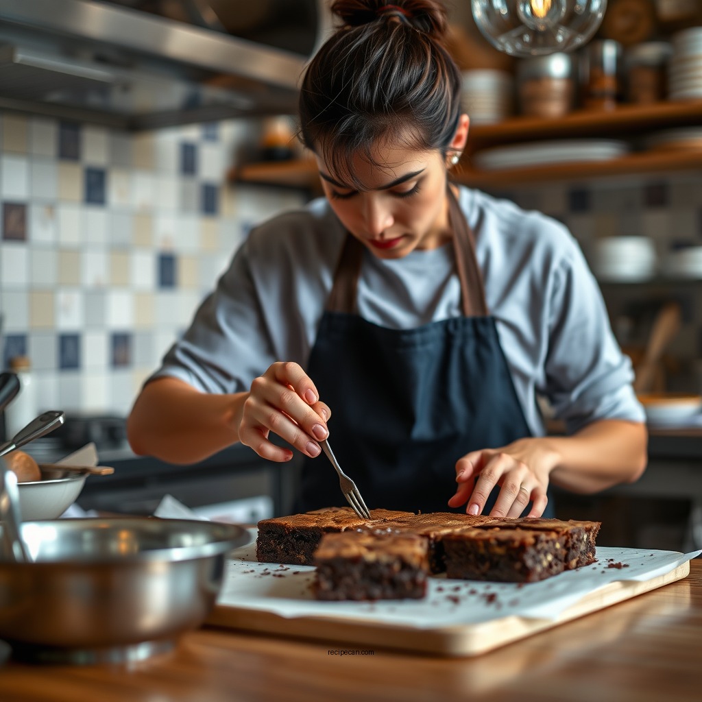 Preparation Steps for Brownies - cookie brownies recipe
