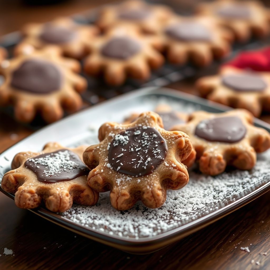 Chocolate Spritz Cookies - cookie press recipes