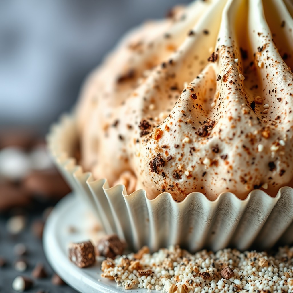 Folding Technique for Lightness - cookies and cream mousse recipe