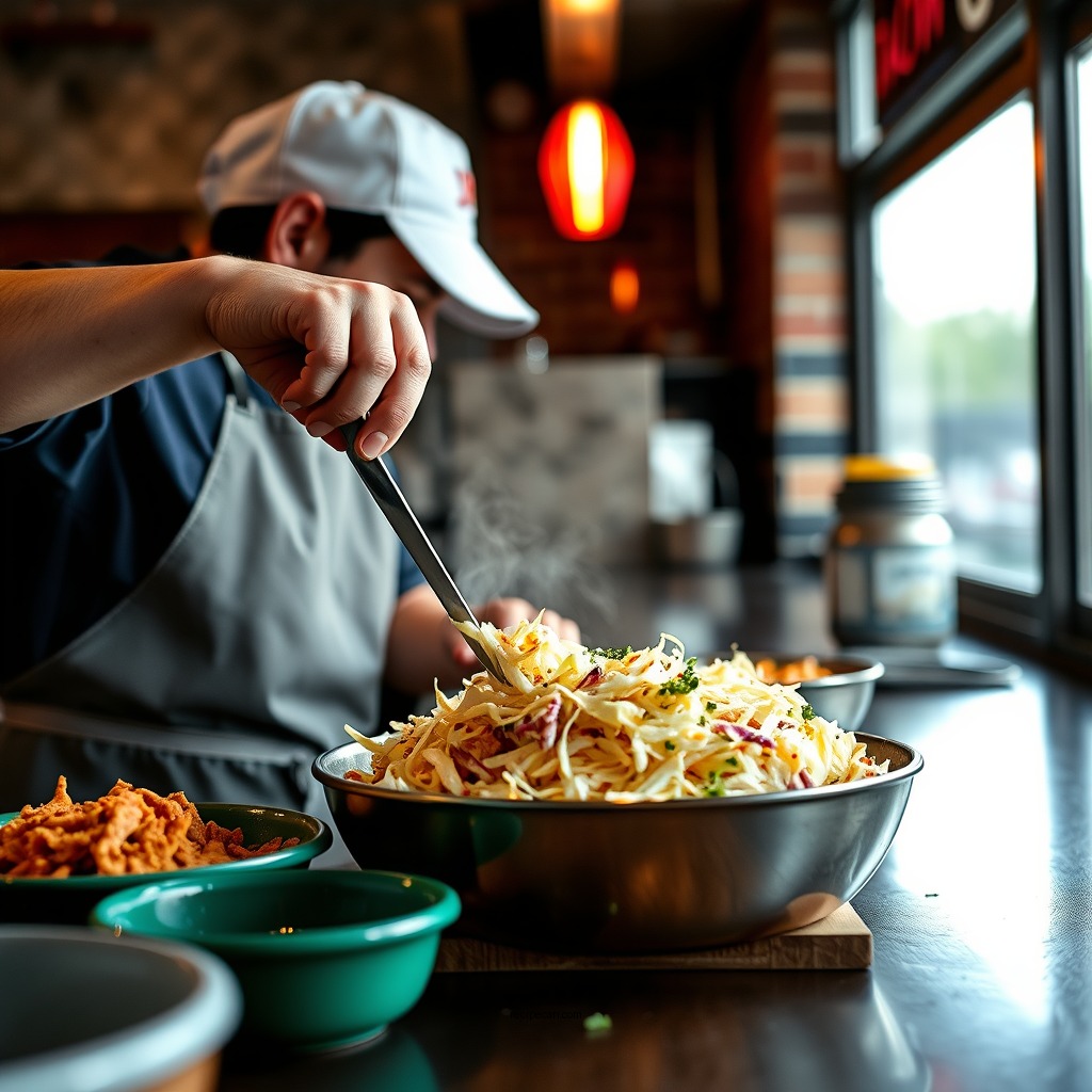 Step-by-Step Preparation - copycat kentucky fried chicken coleslaw recipe