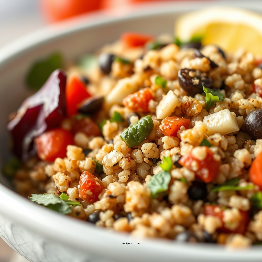 Mediterranean Quinoa Salad - copycat suddenly salad recipes