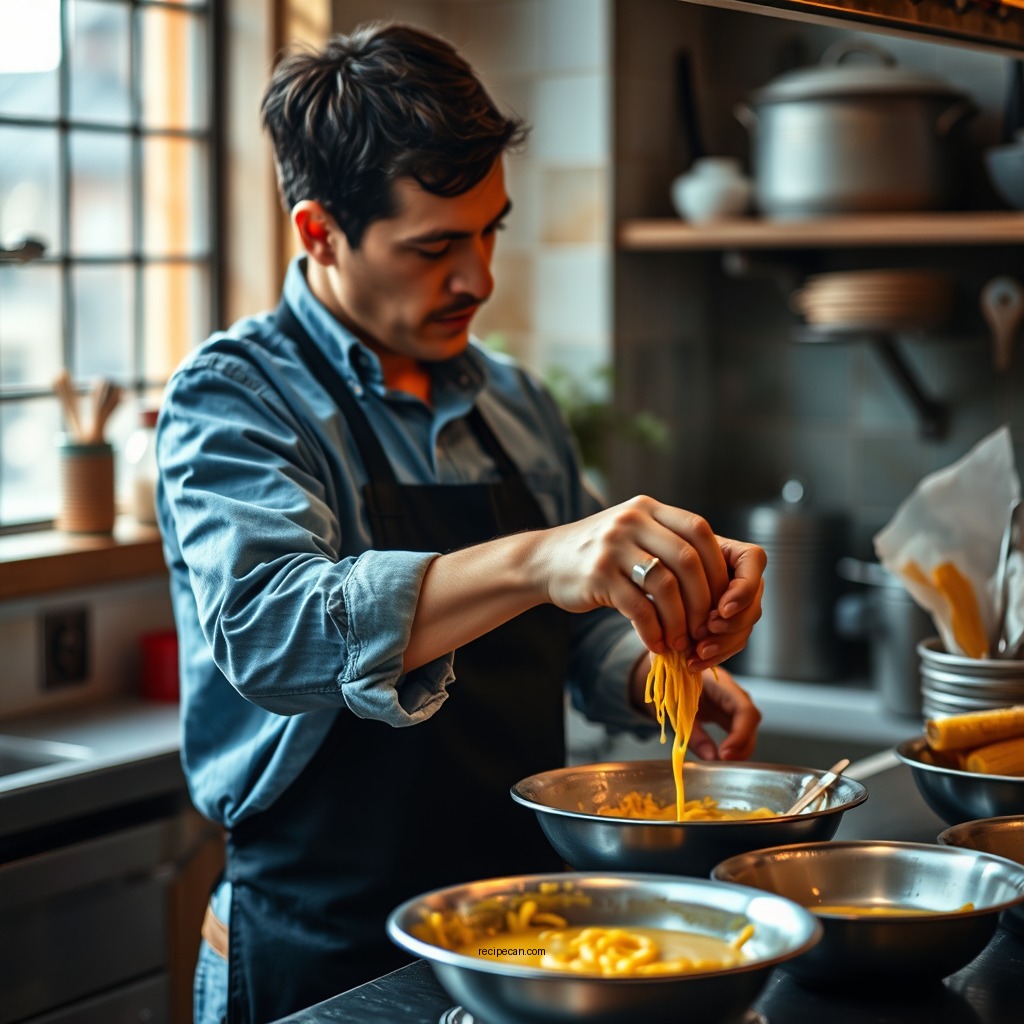 Step-by-Step Preparation - corn custard recipe
