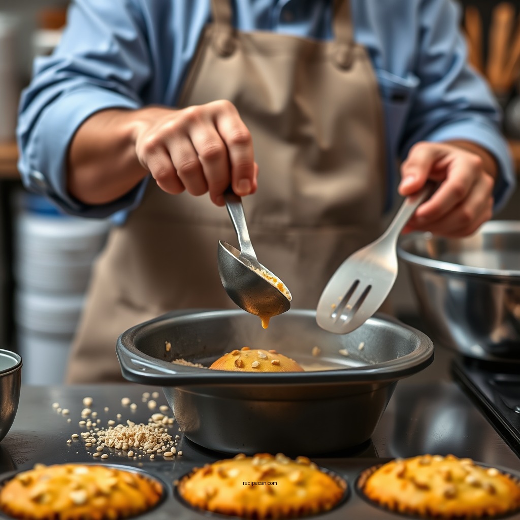 Step-by-Step Preparation - corn muffin recipe