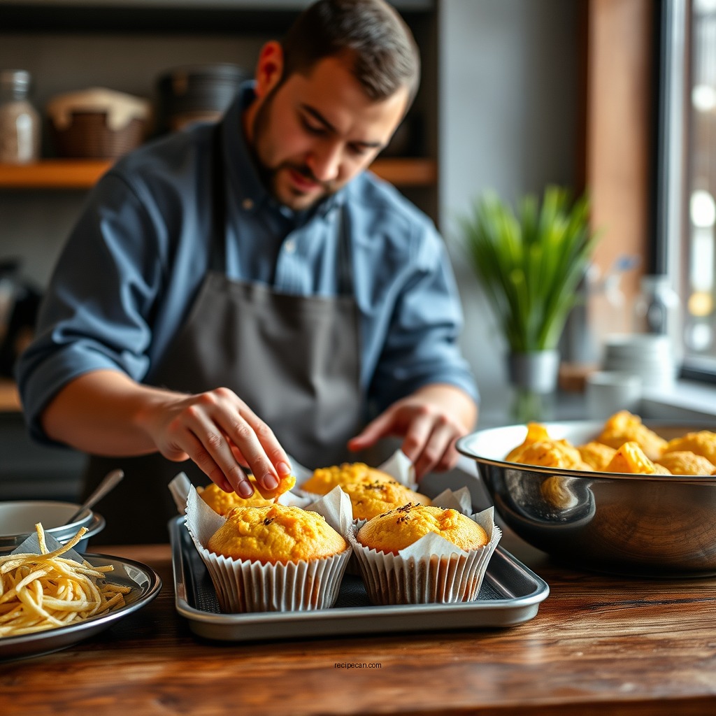 Step-by-Step Instructions - corn muffins recipe