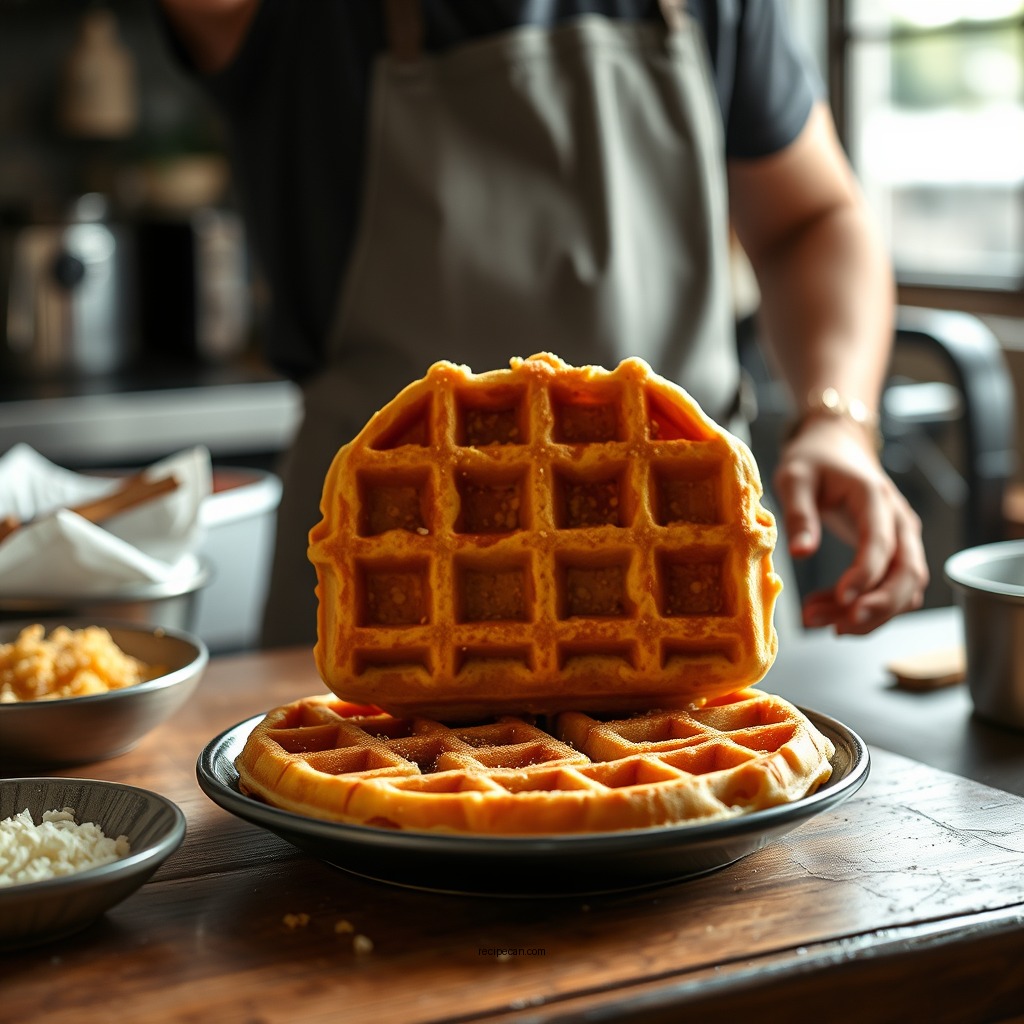 Step-by-Step Instructions - cornbread waffle recipe