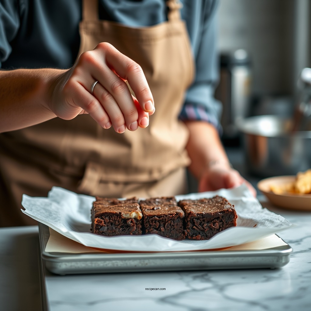 Step-by-Step Baking Instructions - cosmic brownies recipe