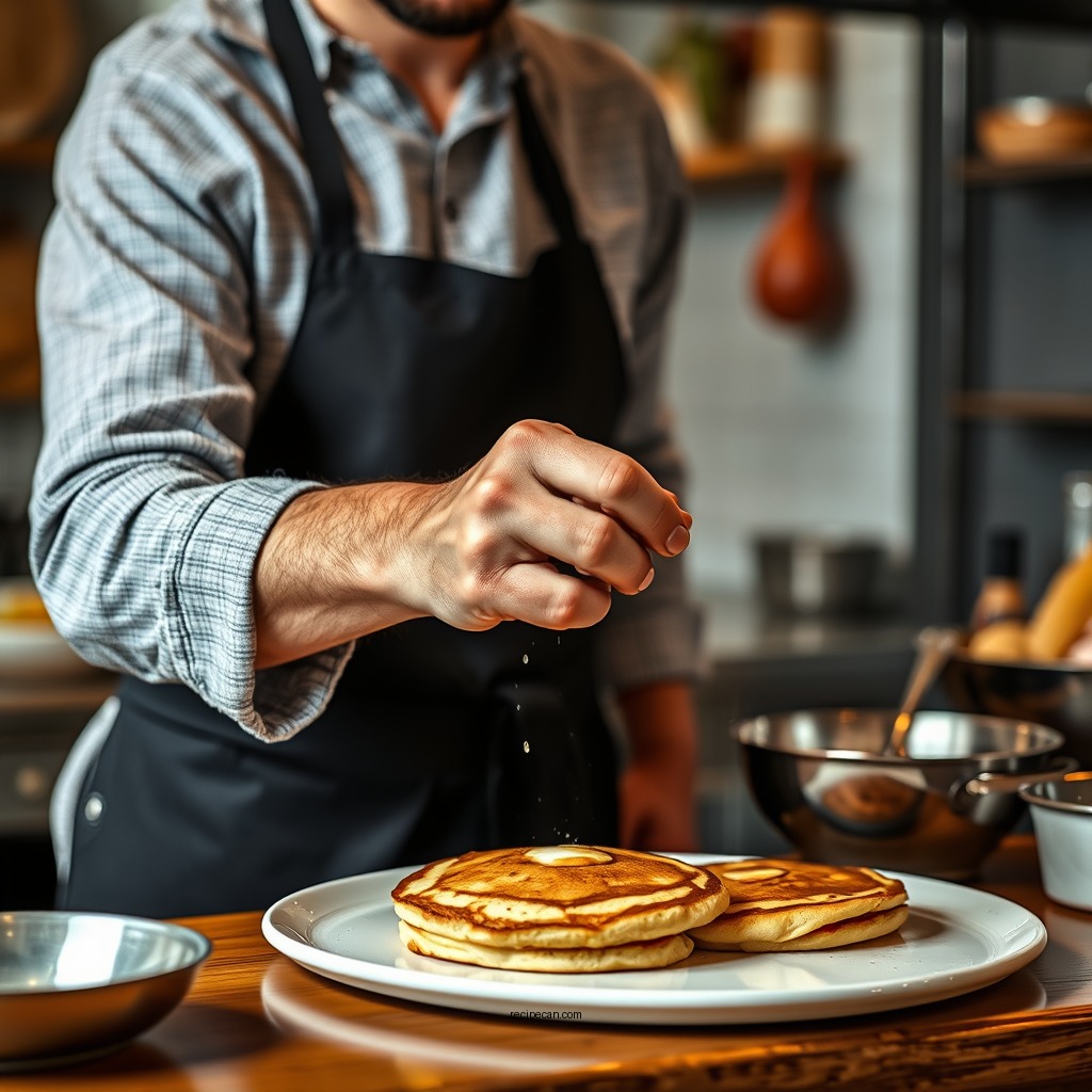 Step-by-Step Preparation - cottage cheese pancakes recipe