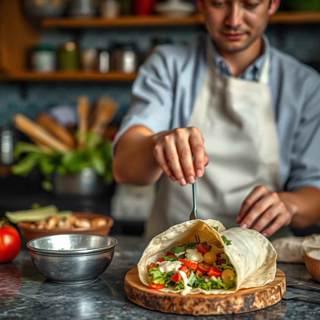 Step-by-Step Instructions - cottage cheese wraps recipe