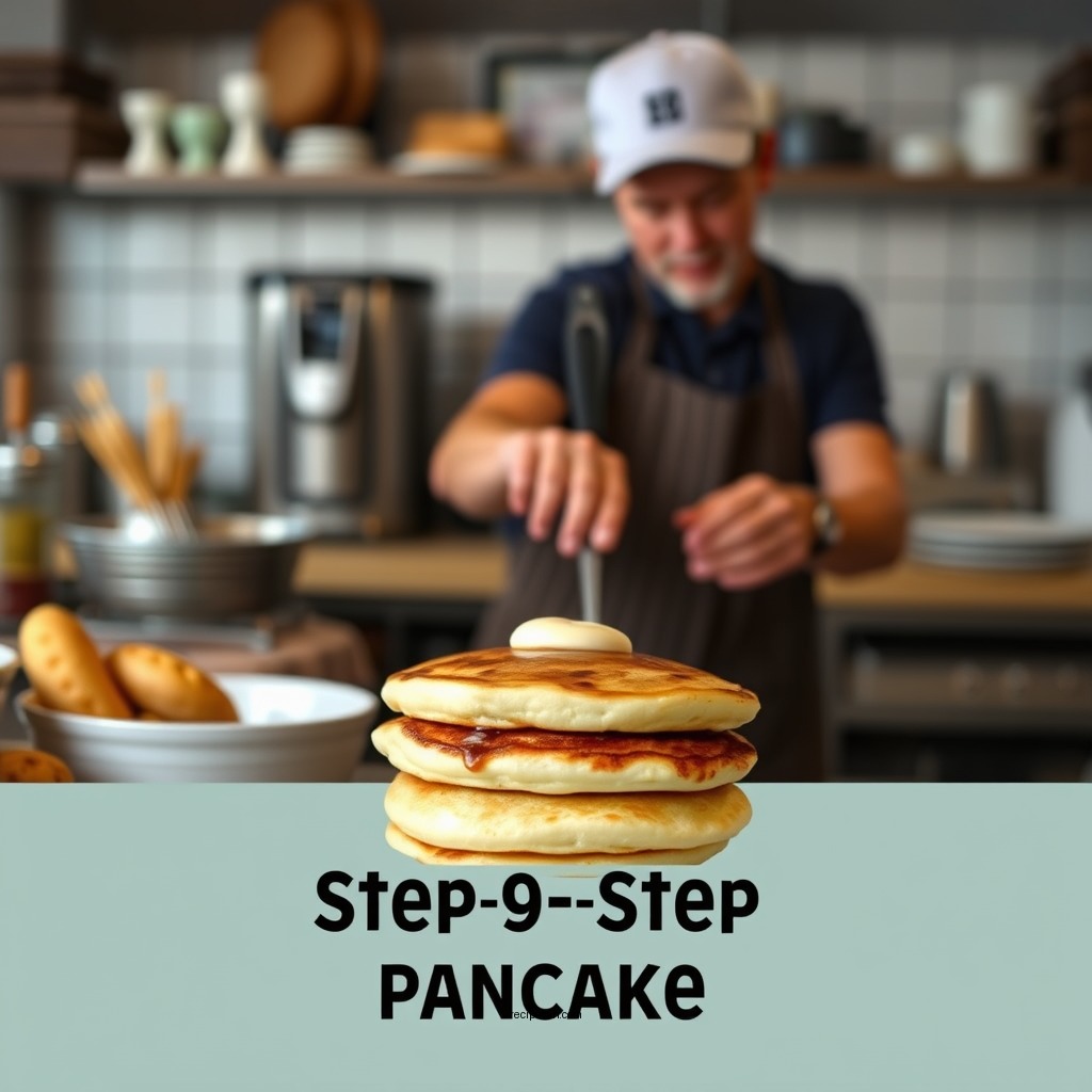 Step-by-Step Preparation - cracker barrel pancake recipe