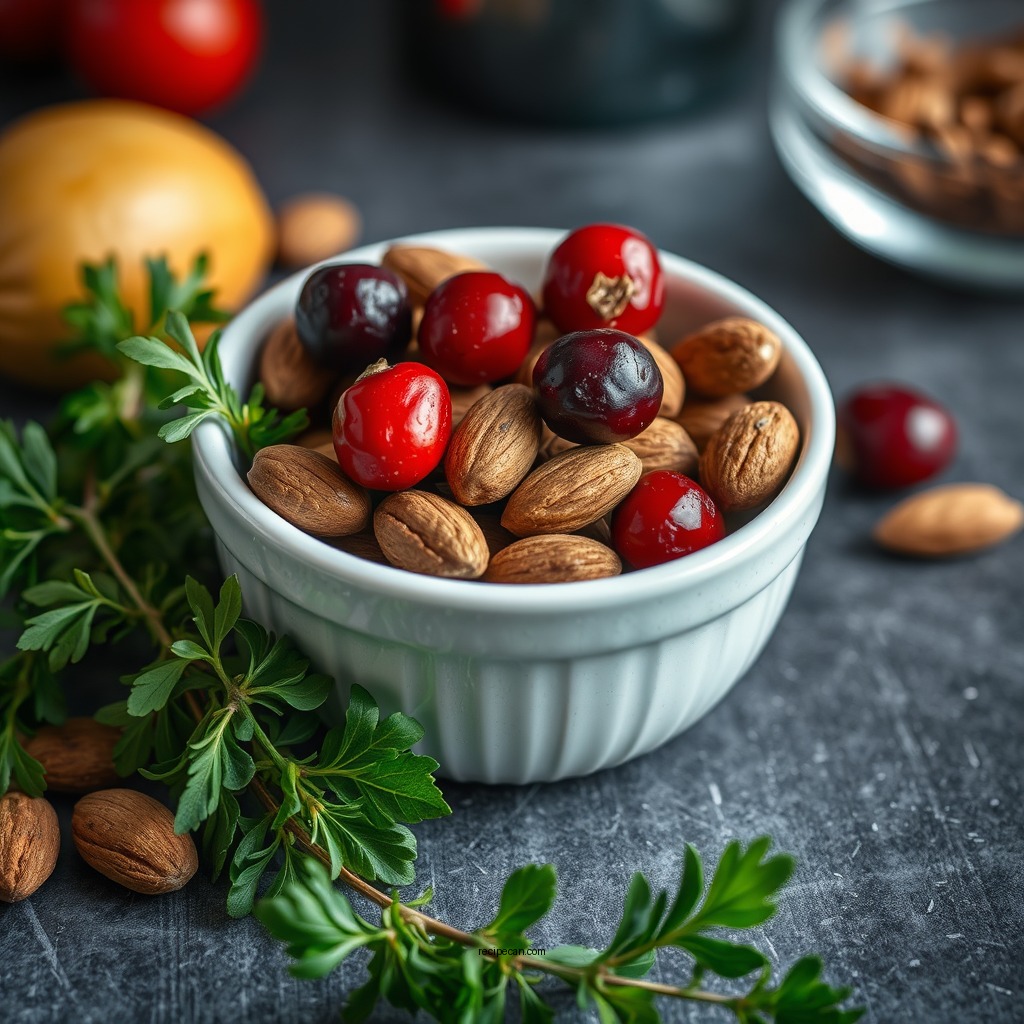 Ingredients You'll Need - cranberry chicken salad recipe almonds