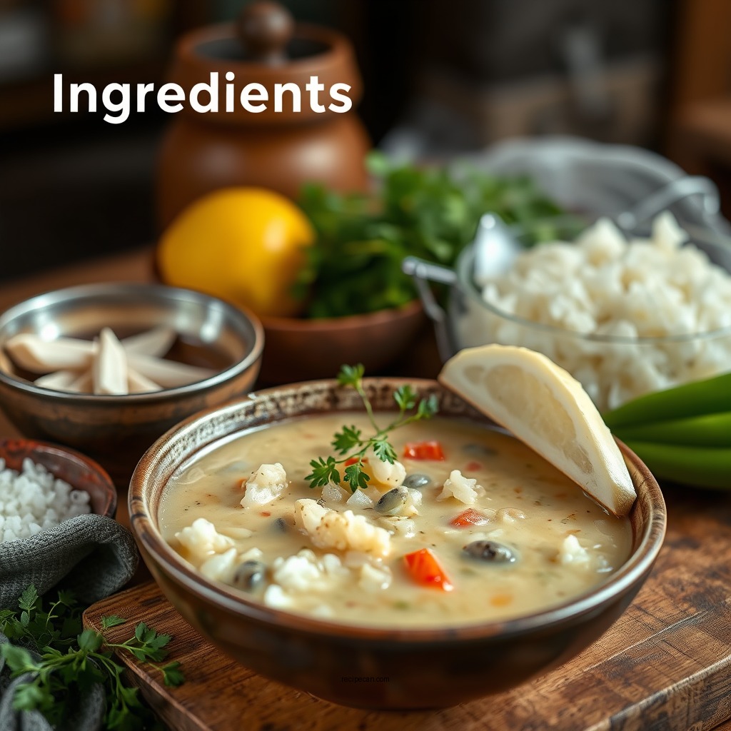 Ingredients You'll Need - cream of turkey rice soup recipe