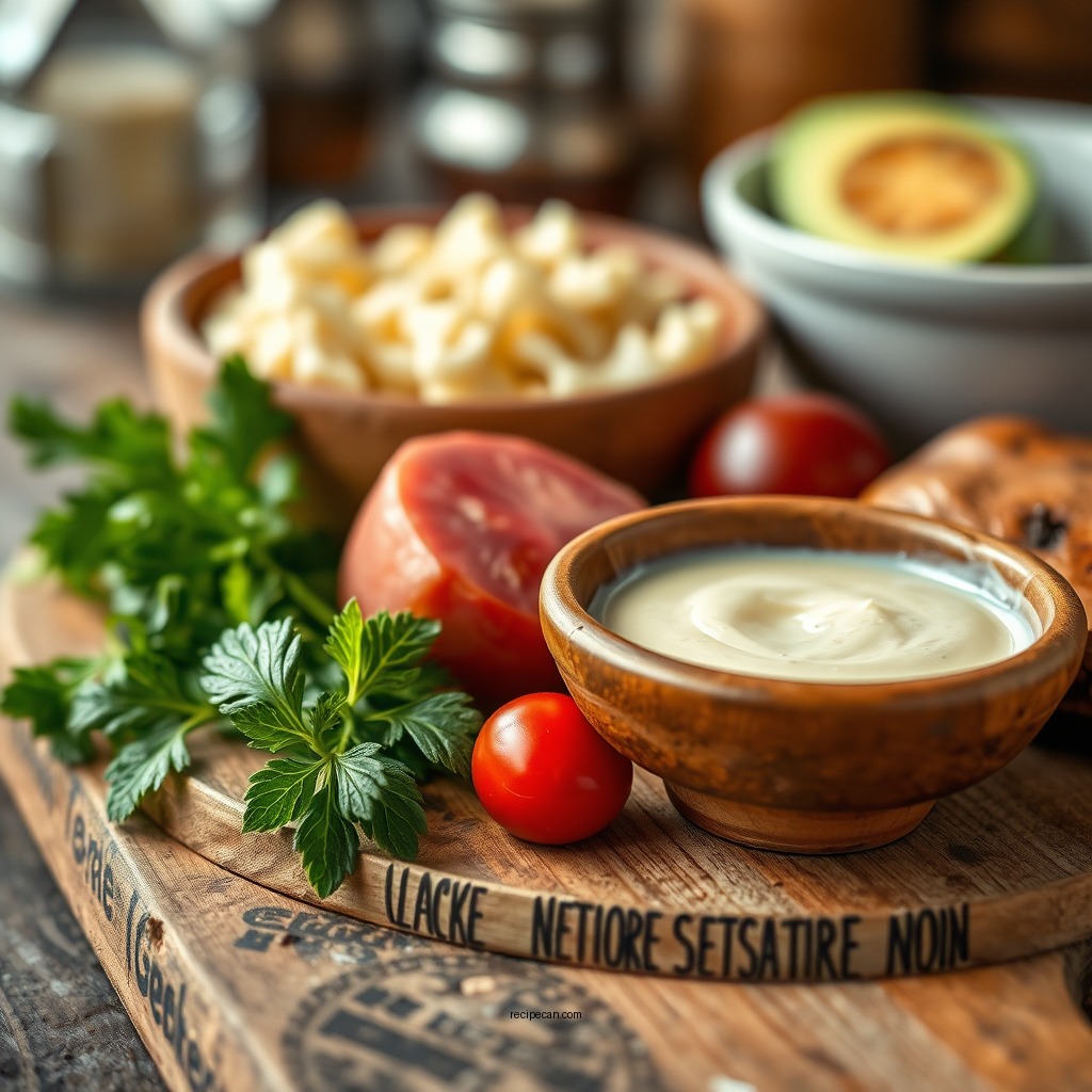 Ingredients You’ll Need - cream sauce recipe