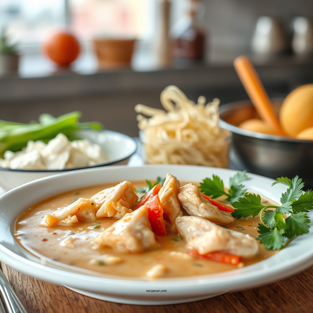 Ingredients You'll Need - creamy chicken tortilla soup crock pot recipe