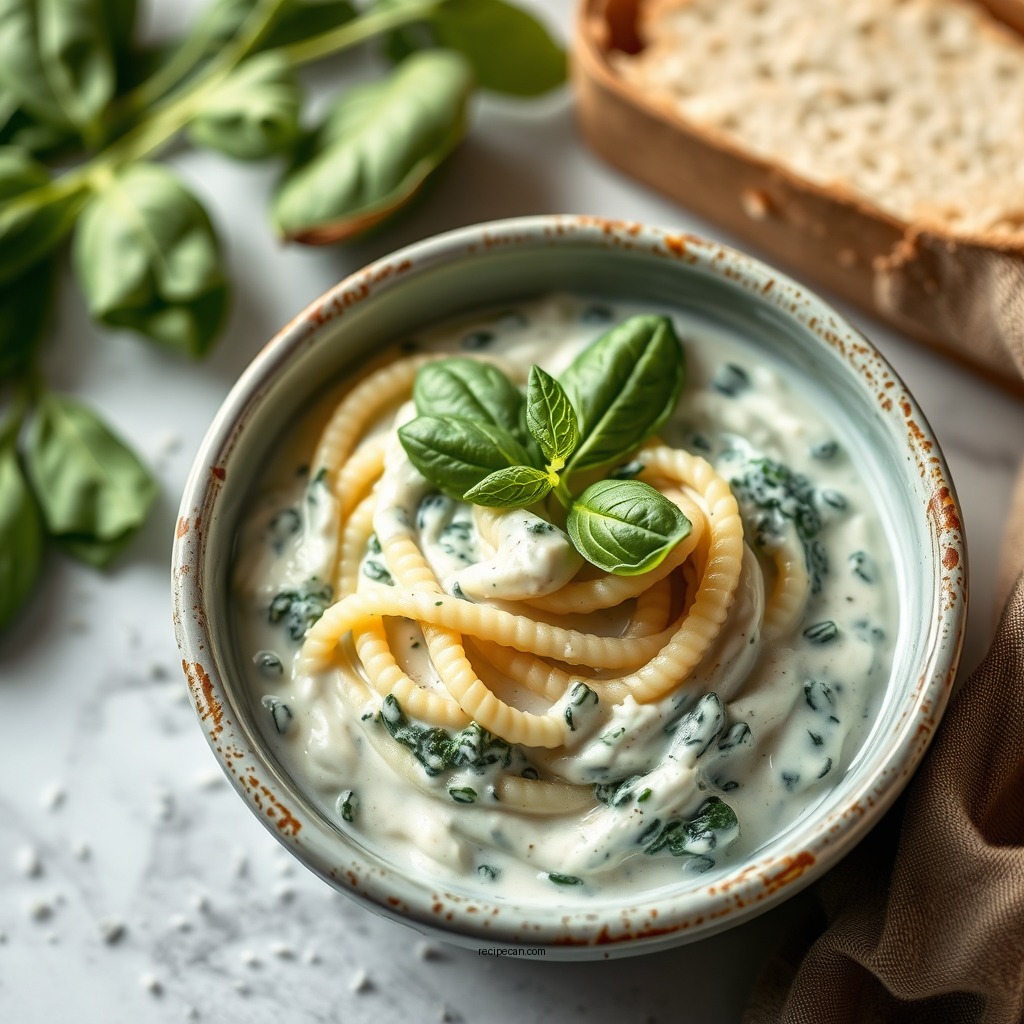 Spinach and Ricotta Cream Sauce - creamy pasta sauce recipes