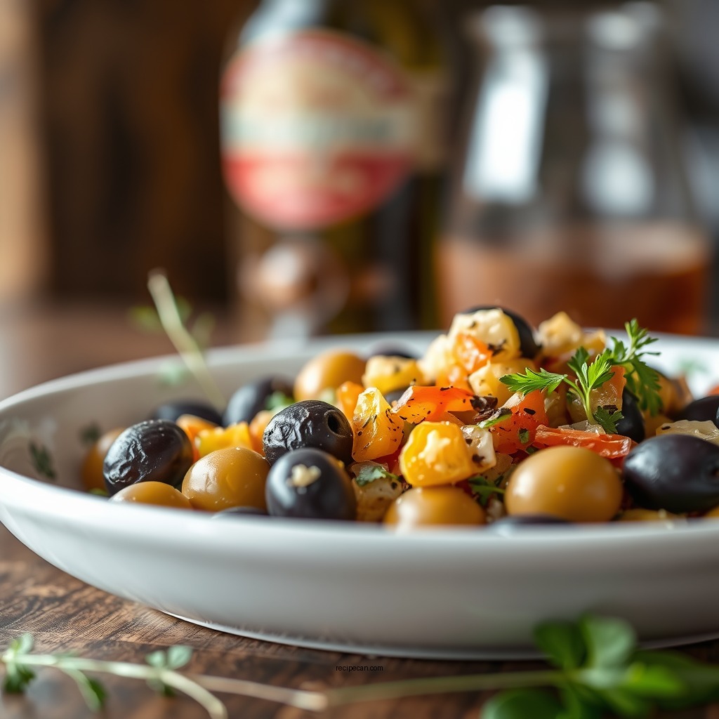 Dressing Options for Creole Olive Salad - creole olive salad recipe