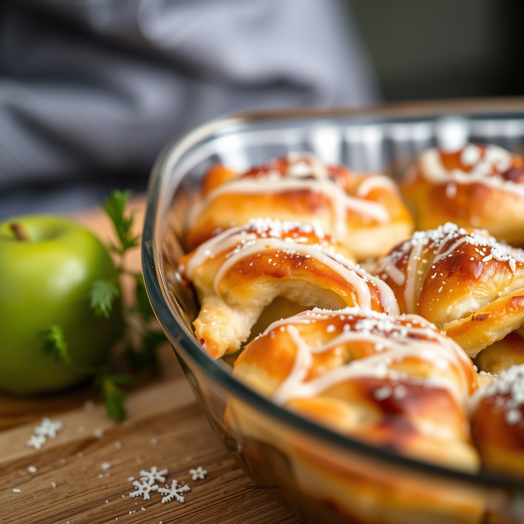 Apple Pie Crescent Roll Casserole - crescent roll dessert recipes