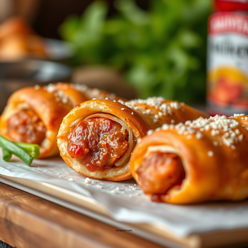 Spicy Pigs in a Blanket - crescent roll pigs in blanket recipes