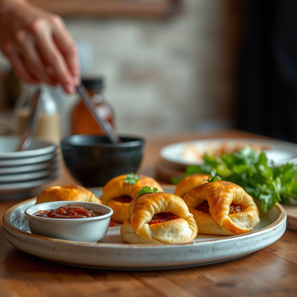 Savory Appetizers - crescent roll recipes