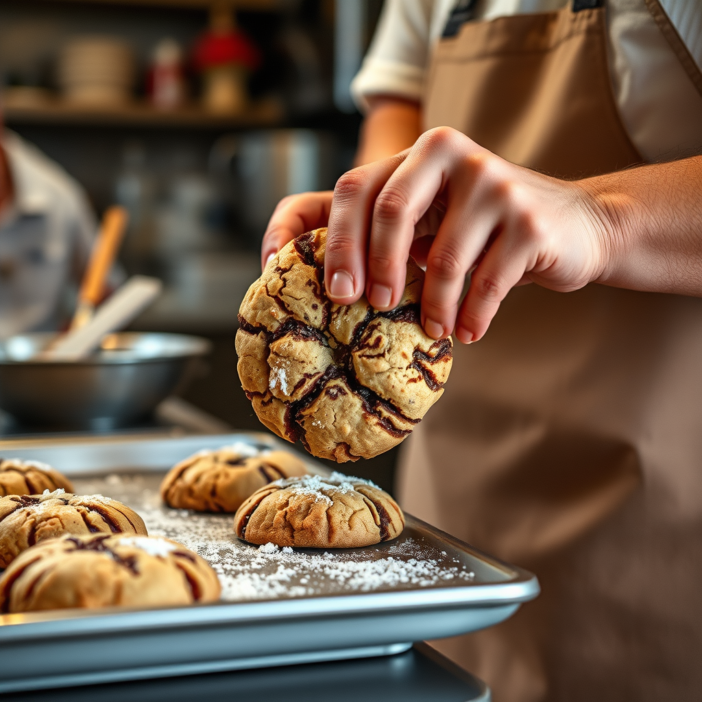 Step-by-Step Preparation - crinkle cookie recipe