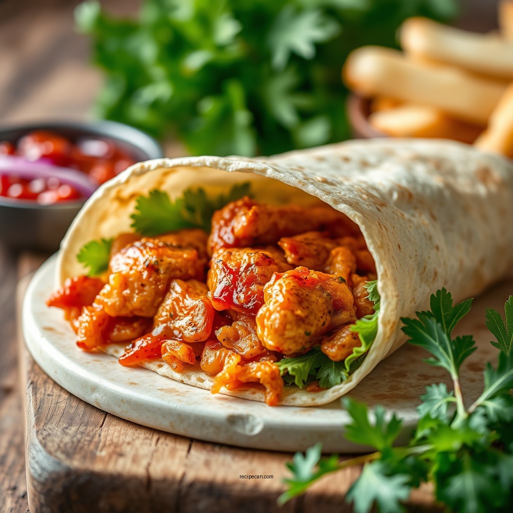 Ingredients You’ll Need - crispy buffalo chicken wrap recipe