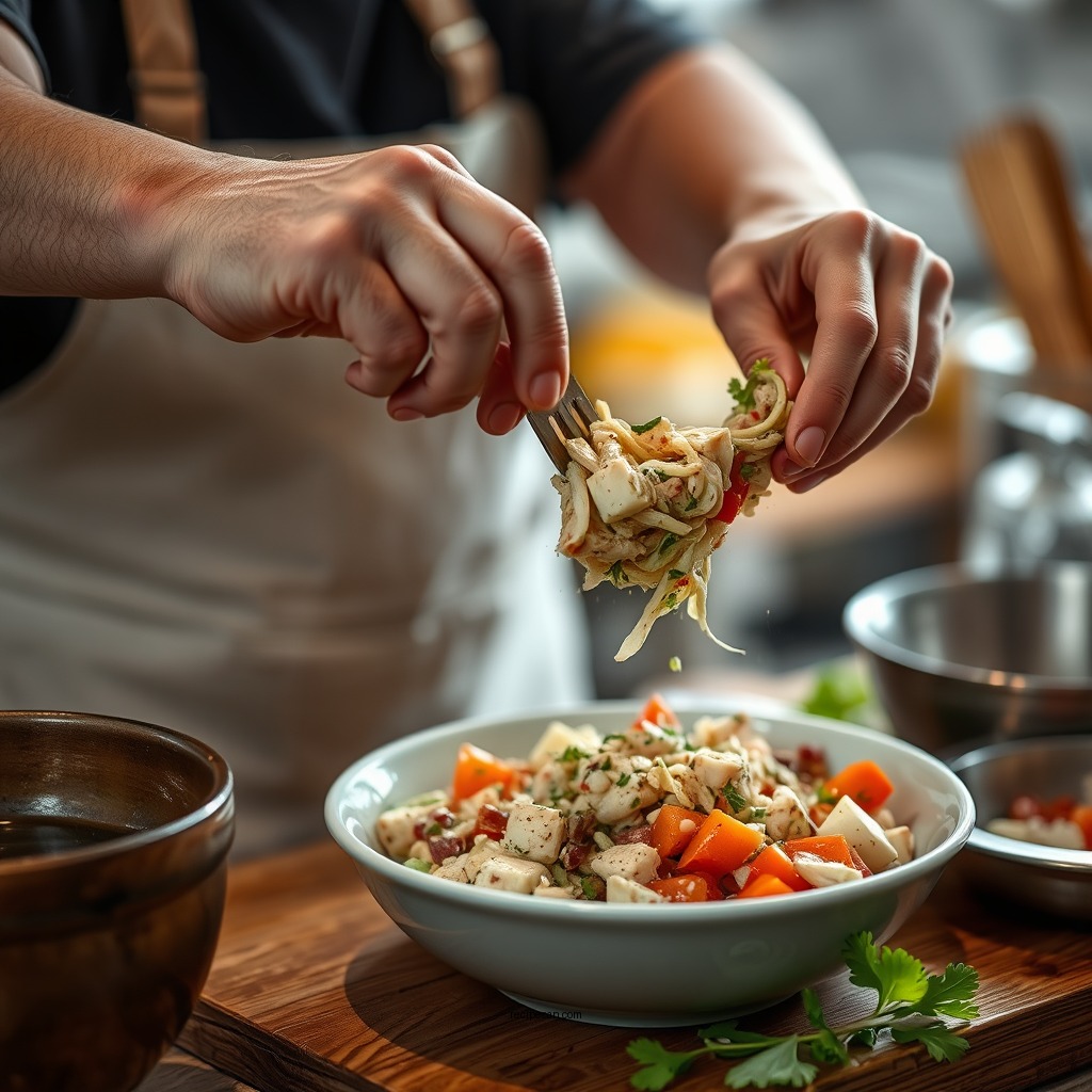 Preparation Steps - crock pot chicken salad recipe