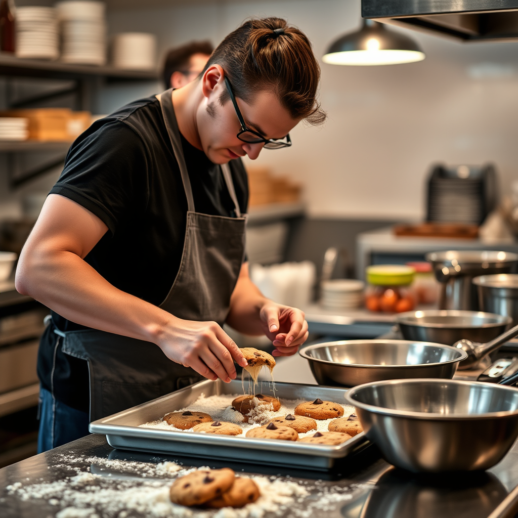 Step-by-Step Baking Instructions - crumbl chocolate chip cookie recipe