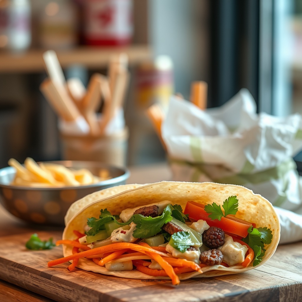 Ingredients Needed - crunch wrap supreme recipe