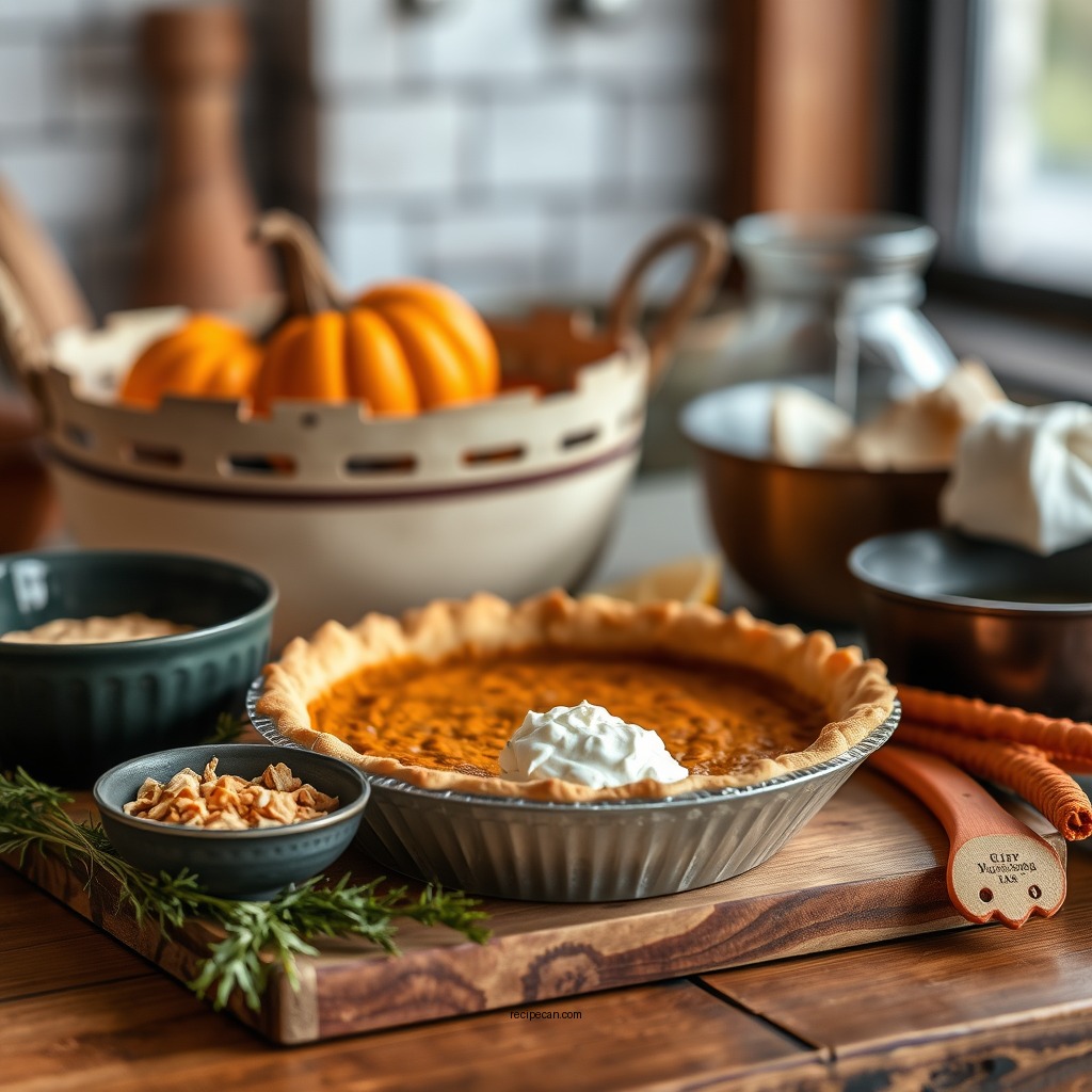 Ingredients You'll Need - crustless pumpkin pie recipe