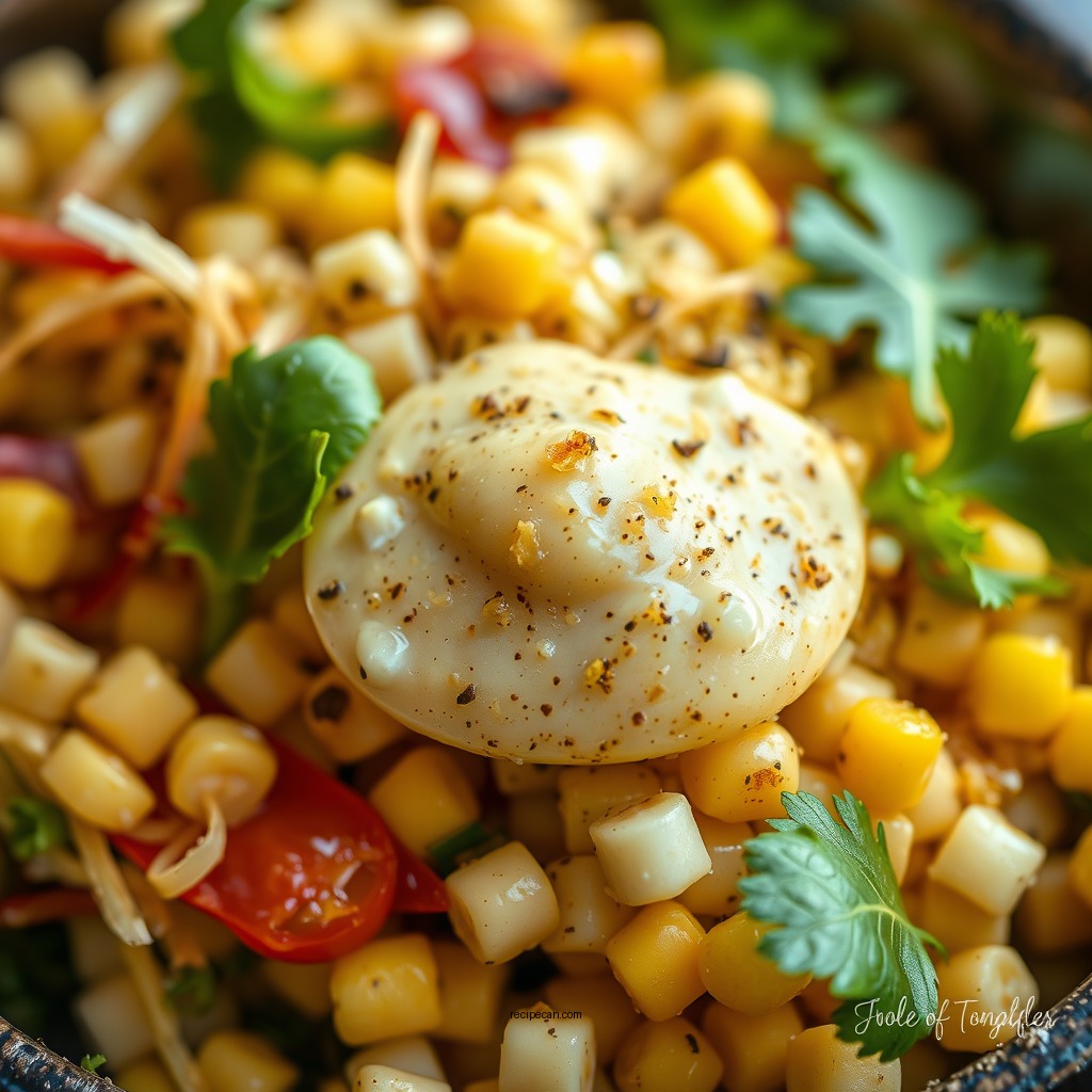 Dressing Options - cucumber corn salad recipe
